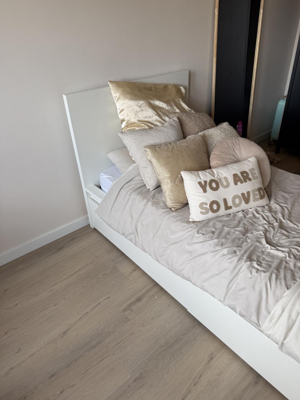 IKEA bed 1 persoon Malm incl lades