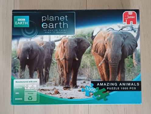 Legpuzzel Amazing Animals - Elephants van Planet Earth