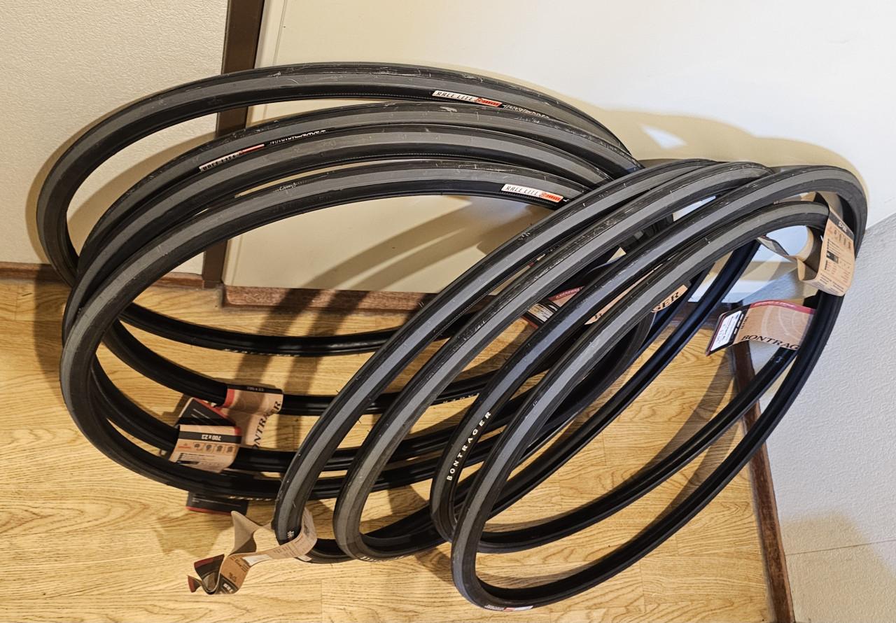 8 stuks Bontranger racefietsbuitenbanden