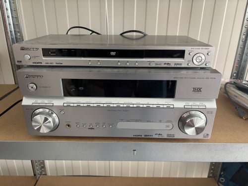Pioneer VSX-1017AV + DV-400V