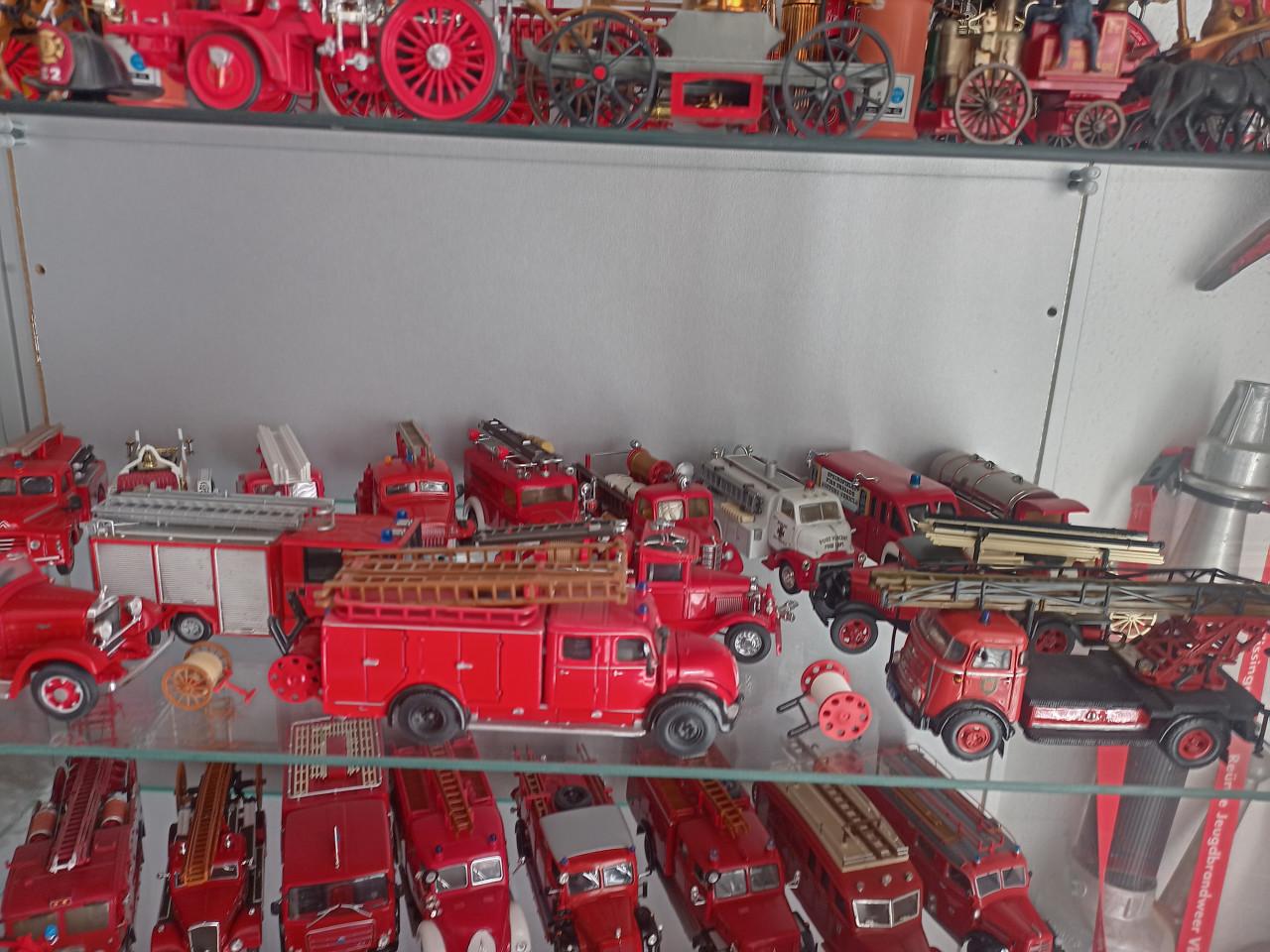 Verzameling brandweer modellen