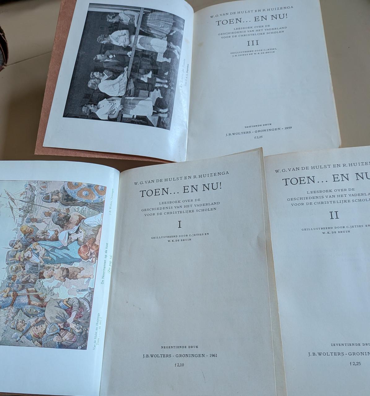 Toen en nu.... Leesboek W.G. vd Hulst