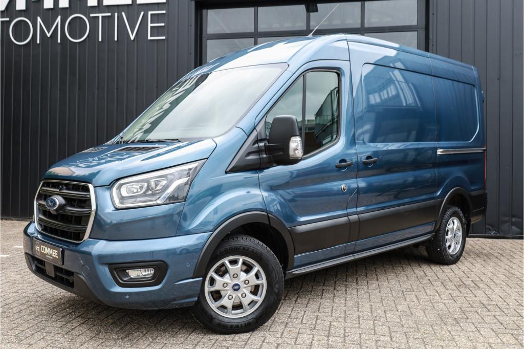 Ford Transit 350 2.0 tdci l2h2 limited 2x schuifdeur i 185pk i cam i nav i 