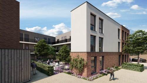 Te huur - Modern nieuw appartement (65 m²) in hartje Terneuzen