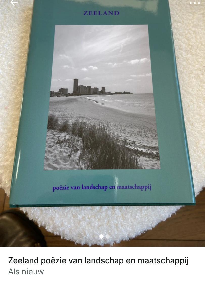 Boek poëzie Zeeland