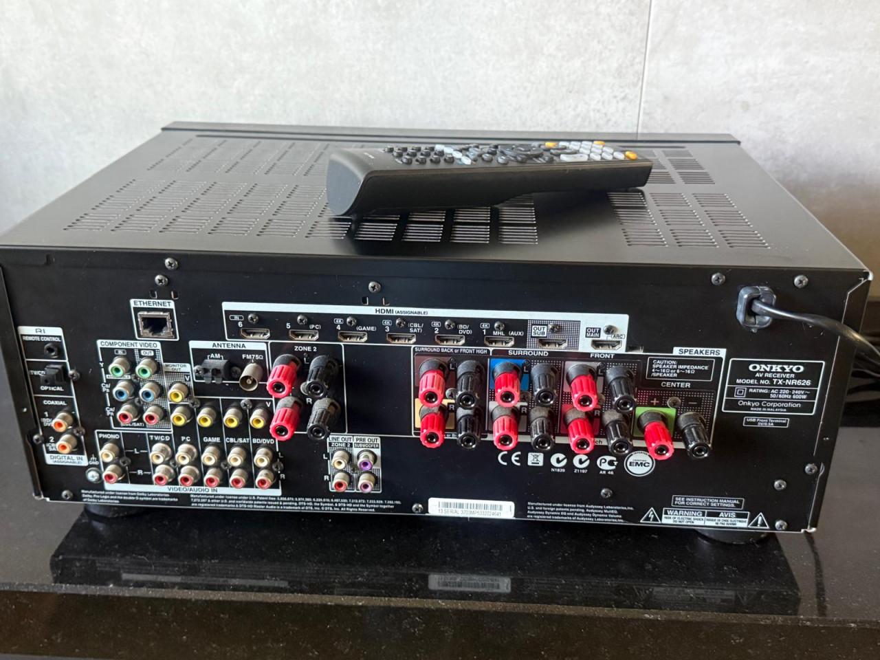 Onkyo TX NR 626 AV Receiver - Power !
