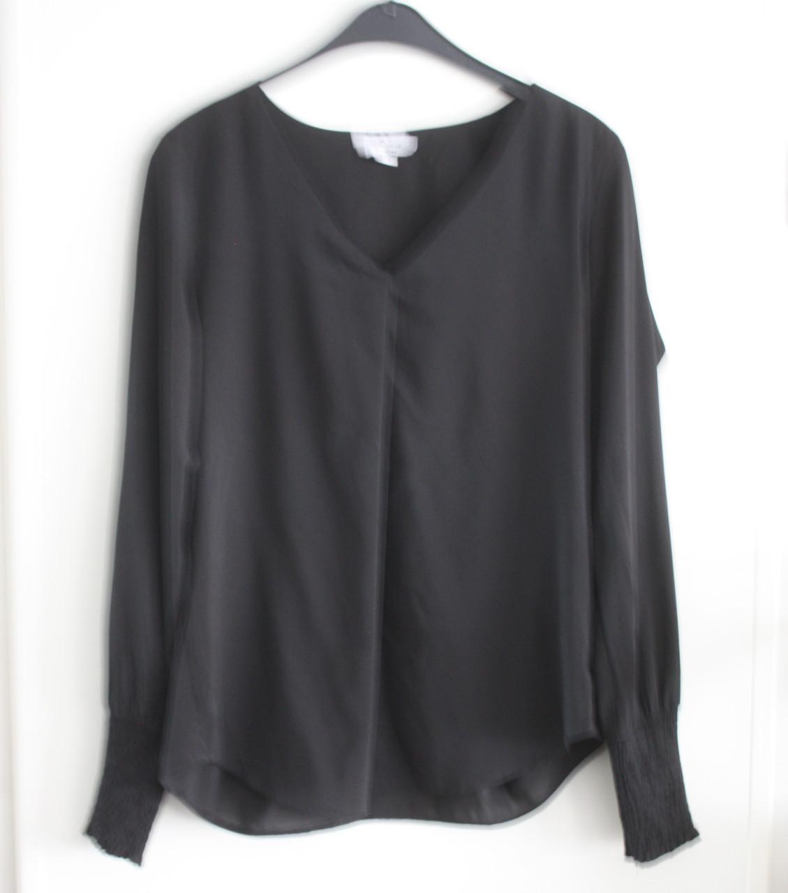 Zwarte blouse shirt maat s