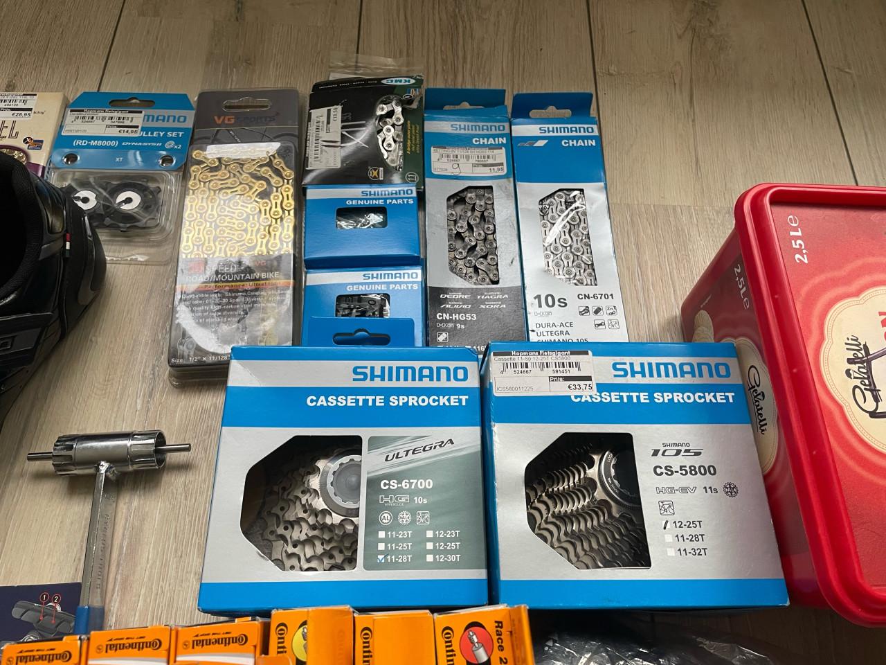 Partij Racefiets onderdelen