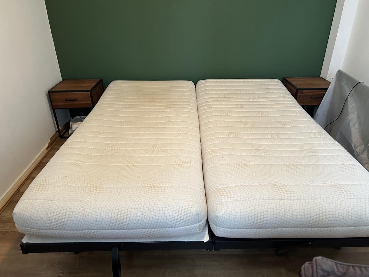 Aupingbed + Matrassen