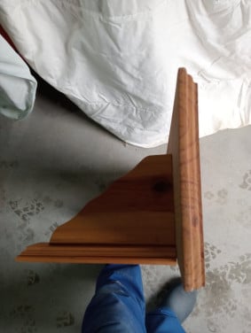 Boekenplank grenenkleur
