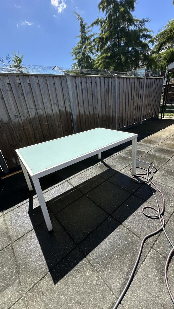 Tuintafel glas