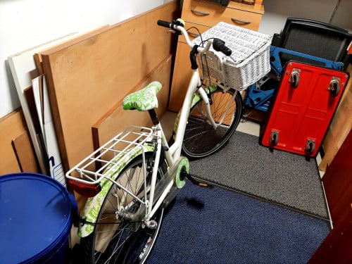 Meisjes fiets