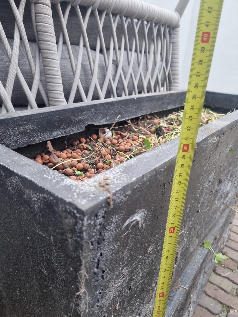 Gratis bloembakken ophalen