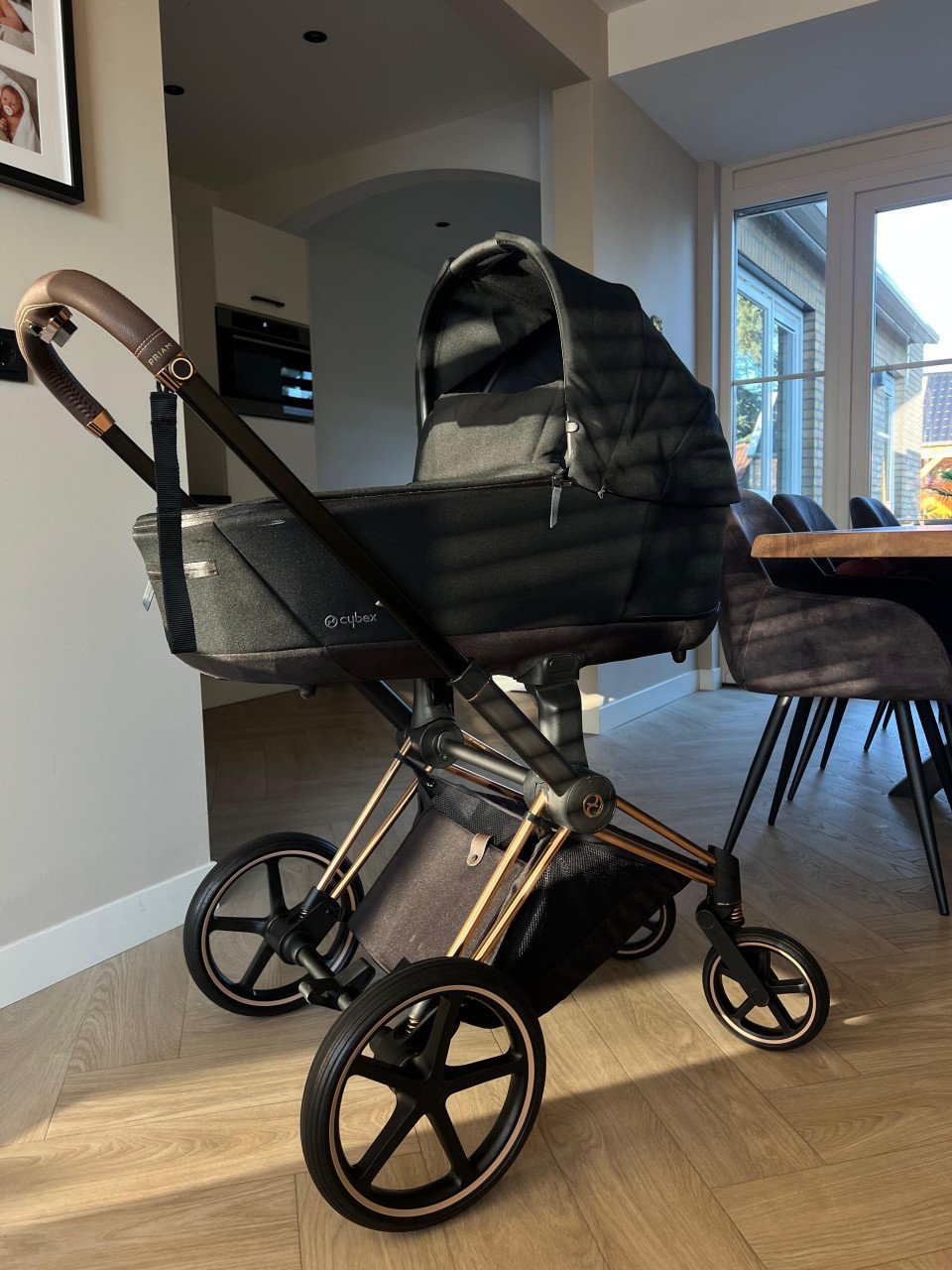Cybex Priam black/rose gold