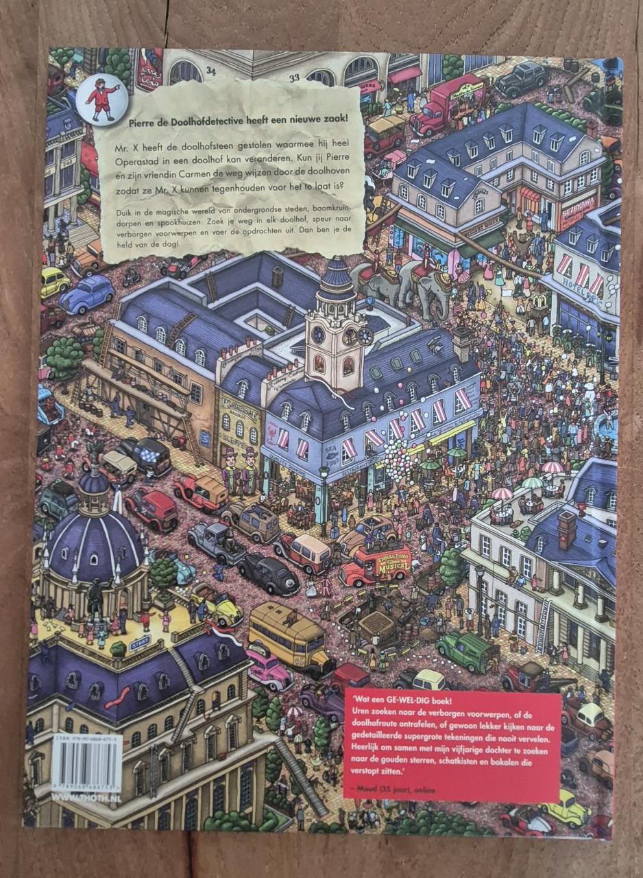 Puzzelboek. Pierre de Doolhof detective