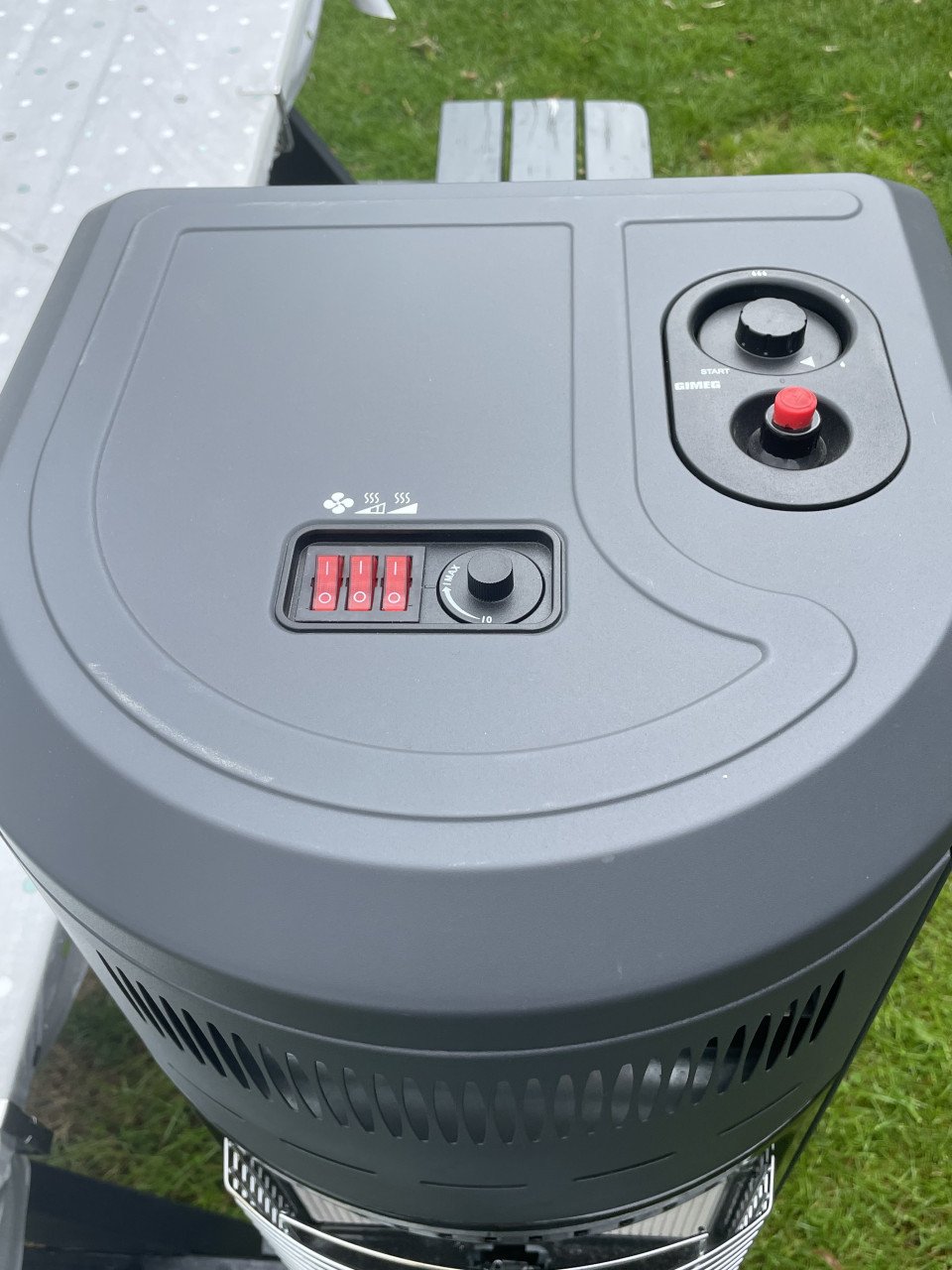 Gaskachel Gimeg GRK-508T de Luxe