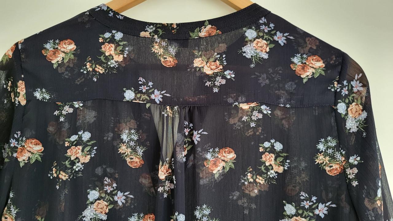 The Sting semi-transparante blouse / tuniek mt M