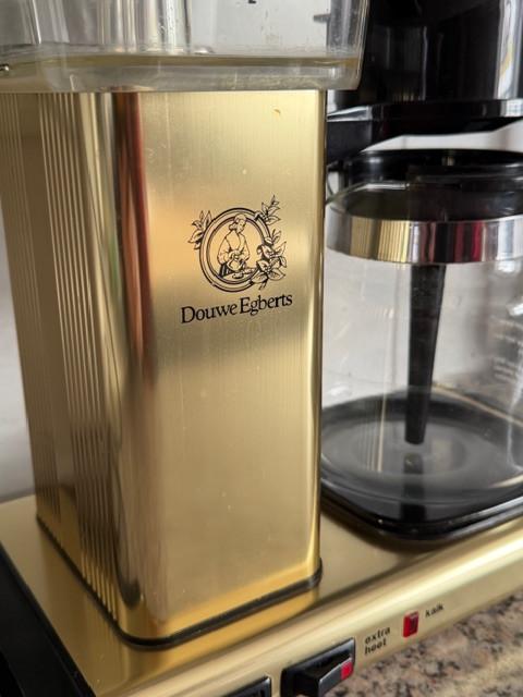 DE koffiezetapparaat zgan.