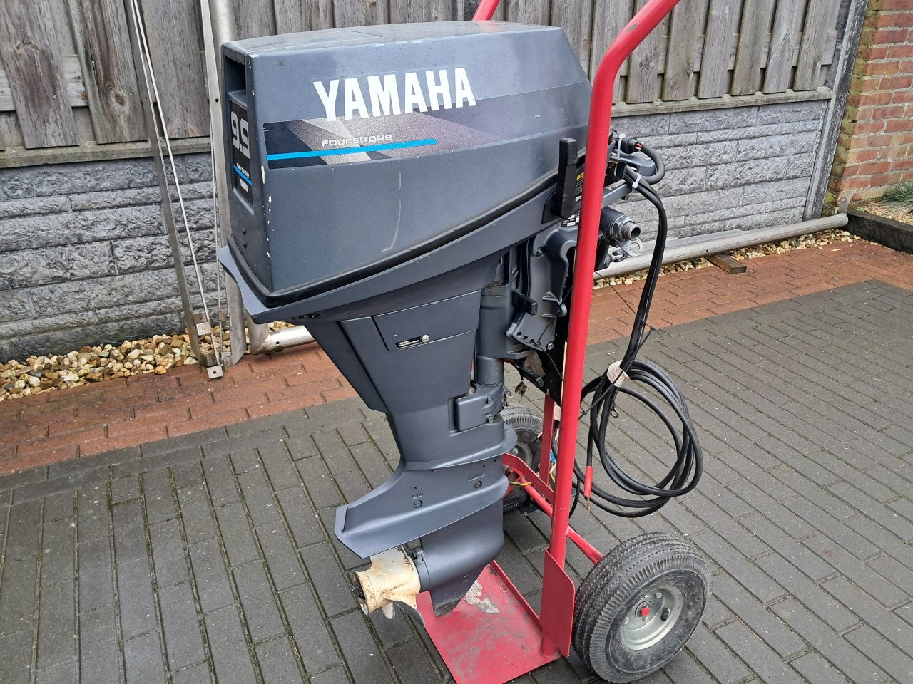 Yamaha 9.9 pk 4 takt kortstaart buitenboordmotor