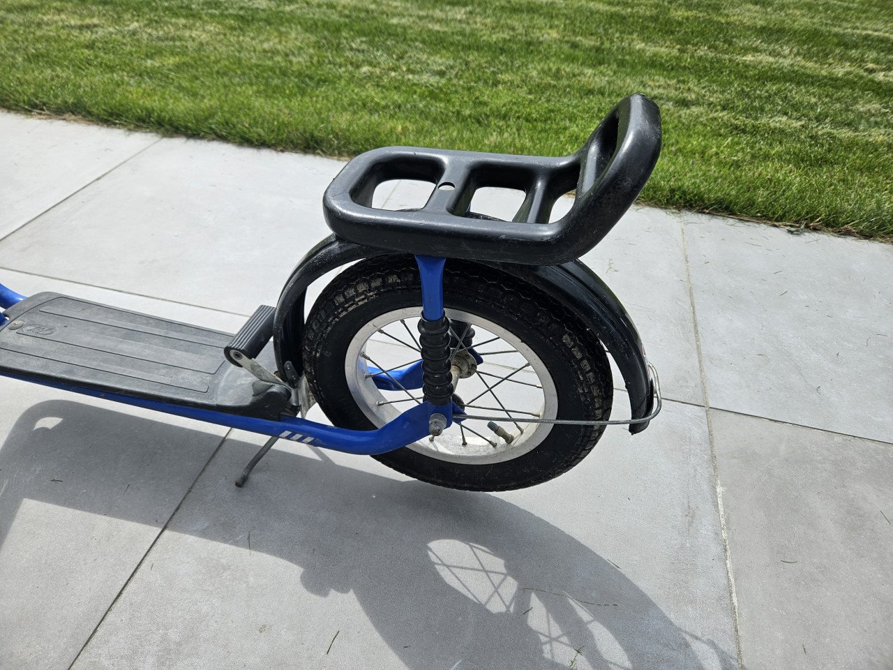 Pucky step met luchtbanden