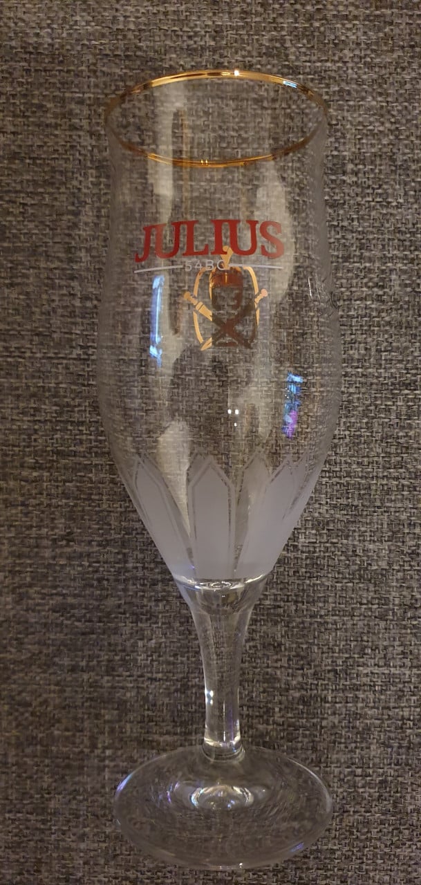 6 Julius bierglazen + 300 viltjes + 8 plastic tafelkaartjes Promo