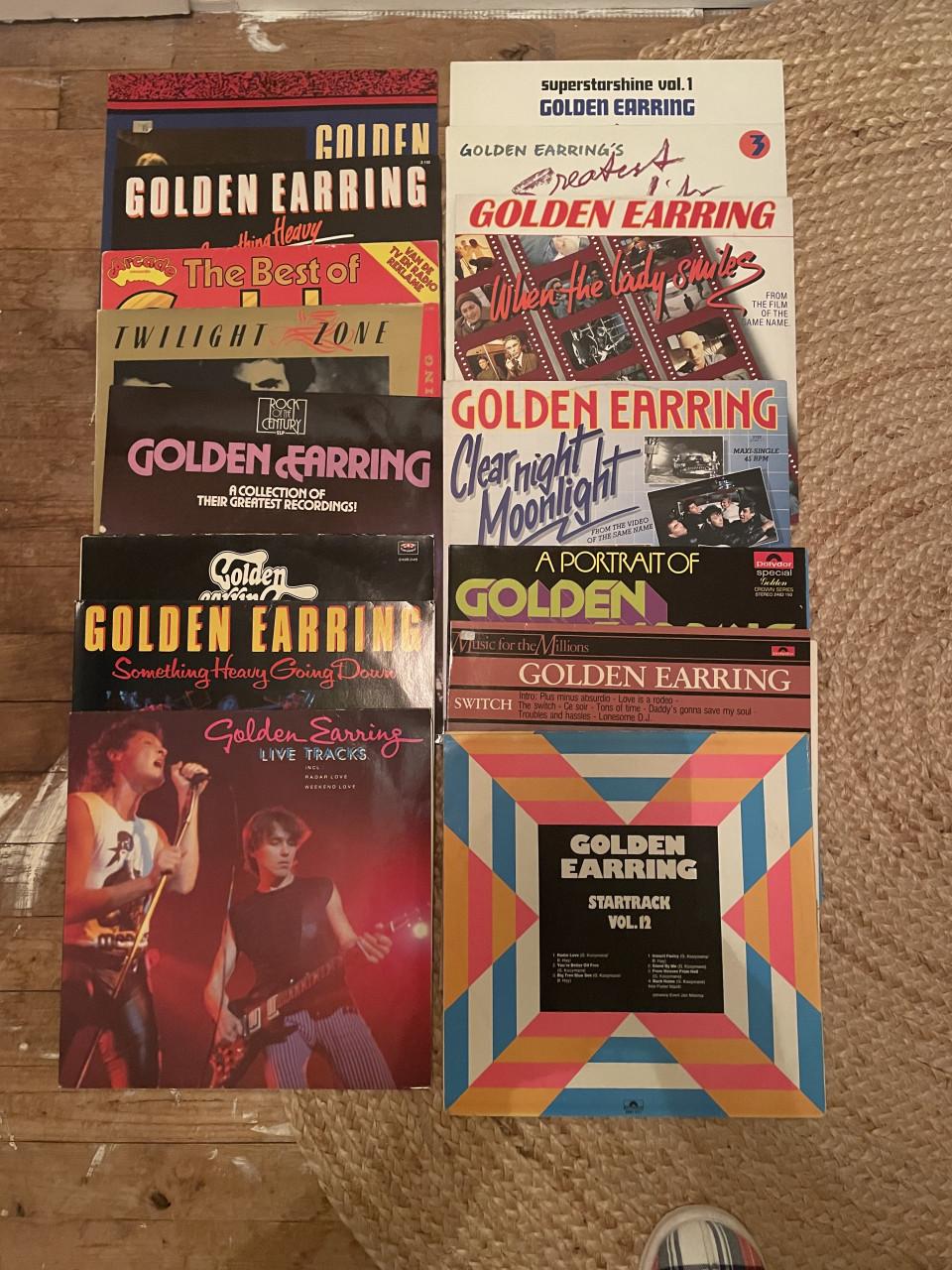 Golden Earring collectie elpee’s