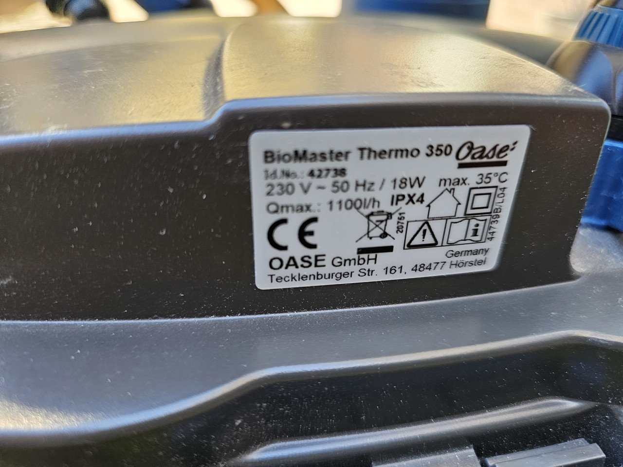 Oase Biomaster Thermo 350 buitenfilter
