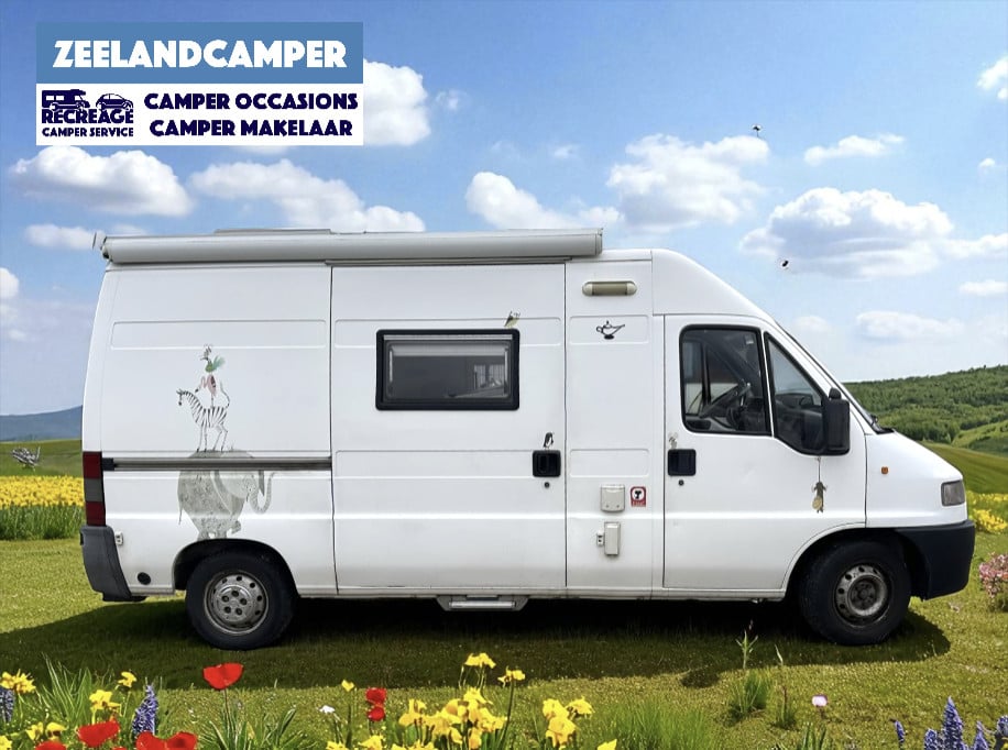 4 persoons Fiat Ducato buscamper – Ideaal voor het hele gezin