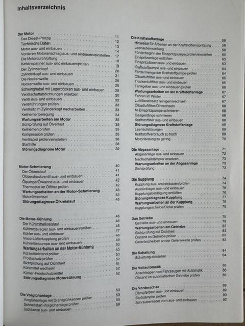 Mercedes W123 reparatiehandboek (200D–300D) – Zo goed als nieuw
