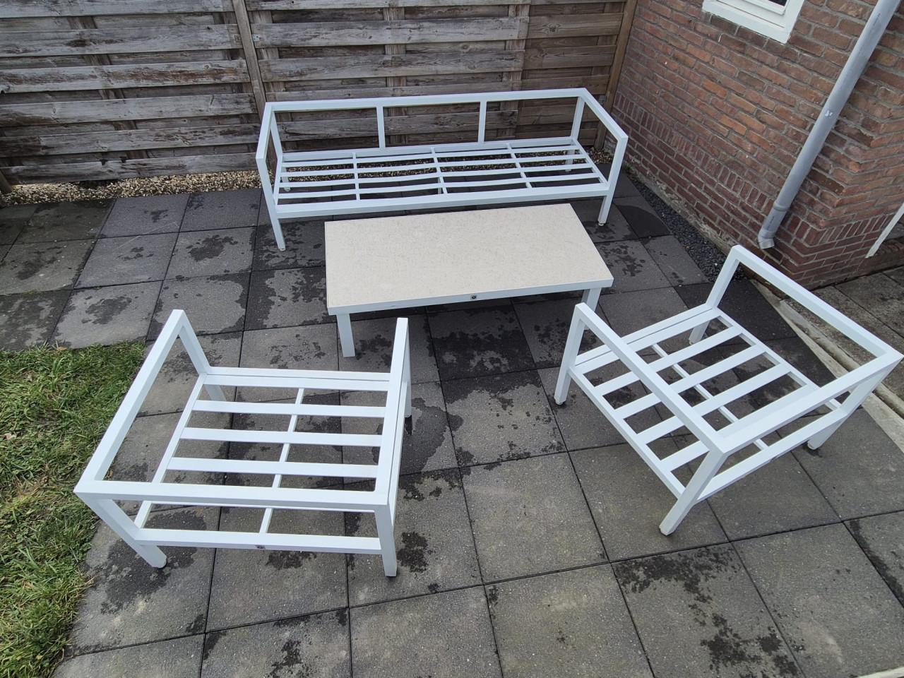 Aluminium Loungeset Le Sud (Bezorging mogelijk)