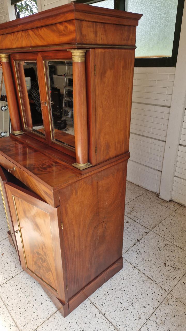 Eikenhouten Bonheur kast - Stijl Empire (rond 1820)