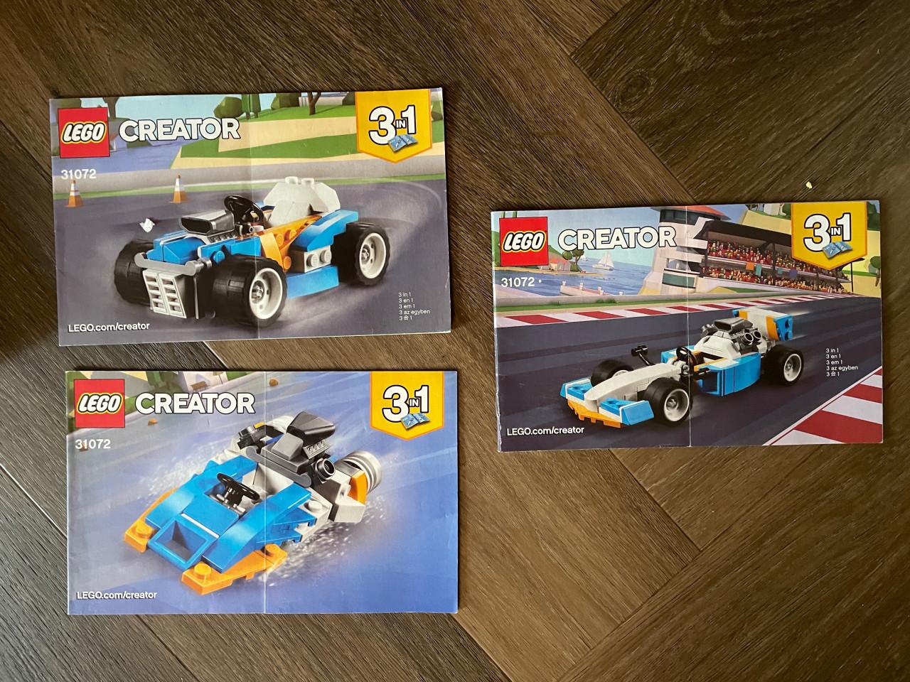 Lego Creator: Extreme motoren 31072