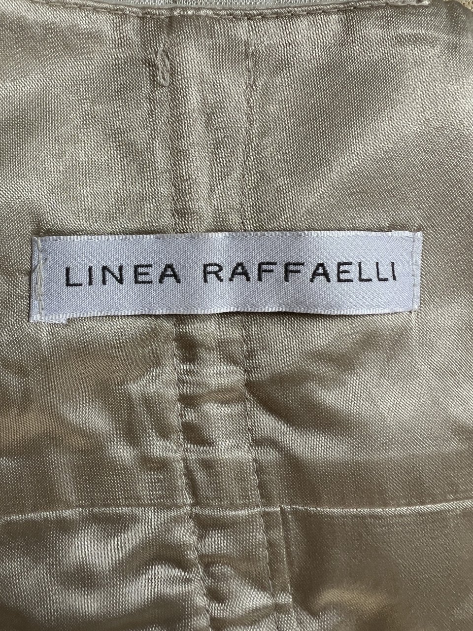 Bruidsjurk Linea Raffaelli maat 40 creme