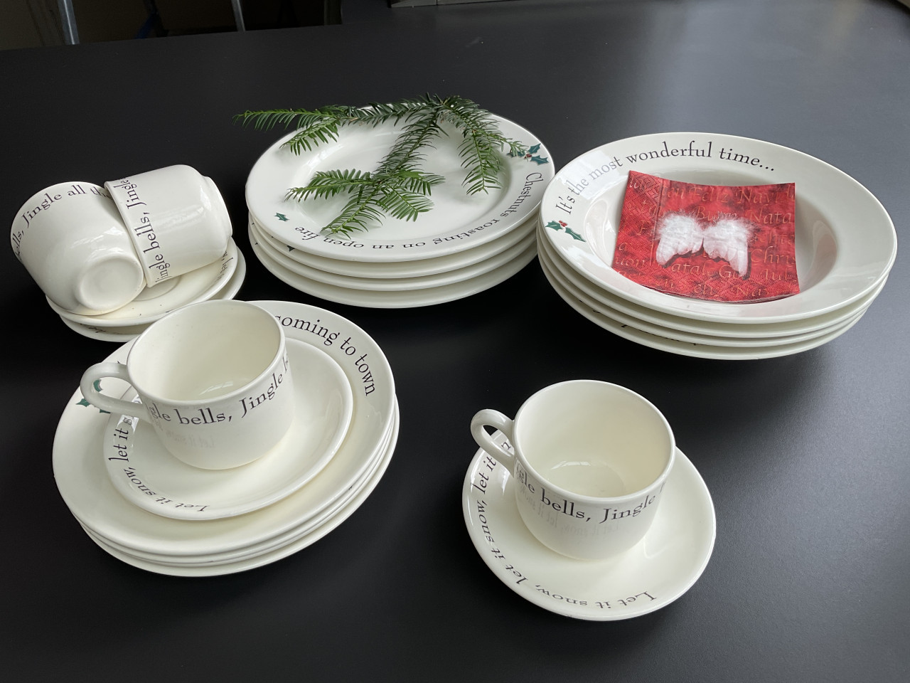 Kerstservies