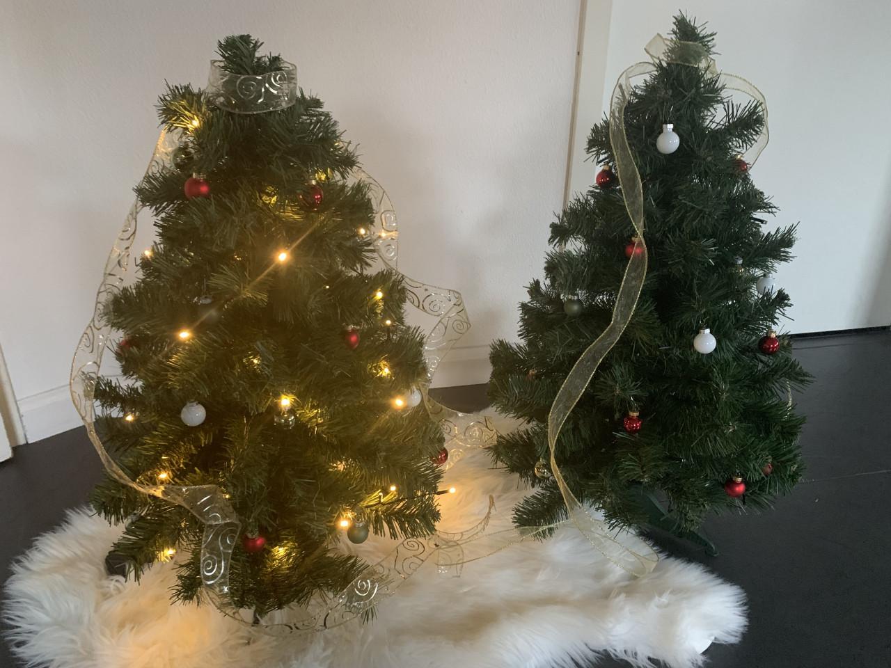 Kerstboompje 60 cm met timer verlichting