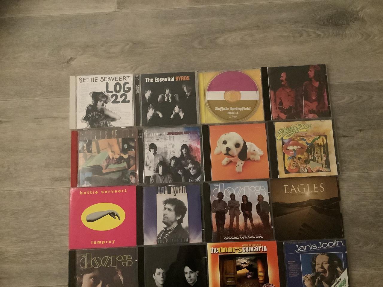 Verzameling 23 Rock CD’s/1 DVD - Jaren ‘60 t/m ‘90