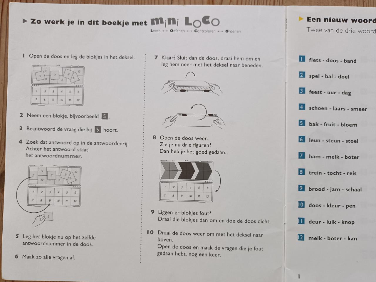 Mini en maxi loco educatief spel