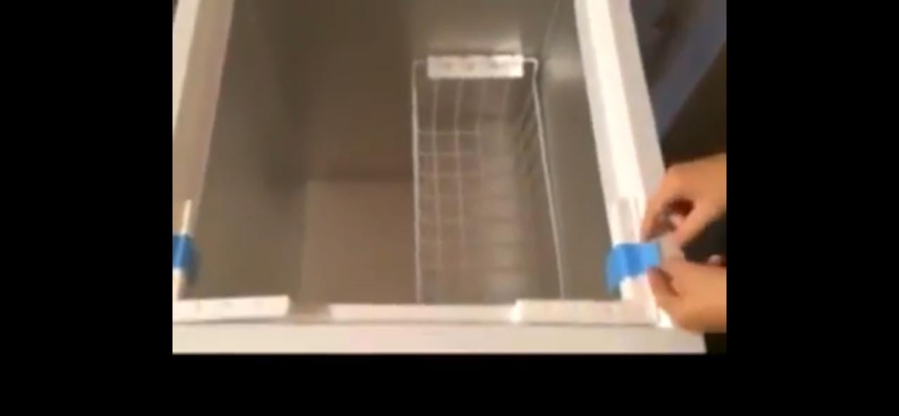 Nieuwe A+ klasse vrieskist 86x60x60 cm. Netto Inhoud vriezer 140 liter