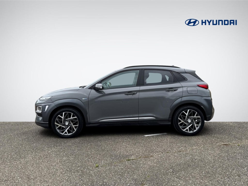 Hyundai Kona 1.6 gdi hev premium | trekhaak | head up-display | leder | sto