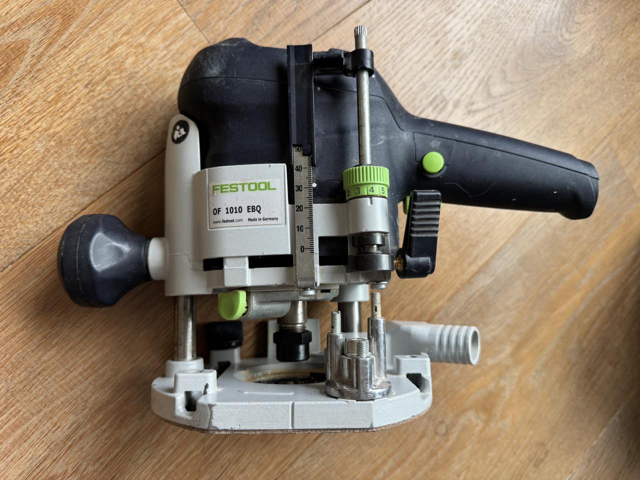 Festool Bovenfrees + Freesjes