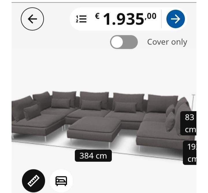 Soderhamn ikea bank