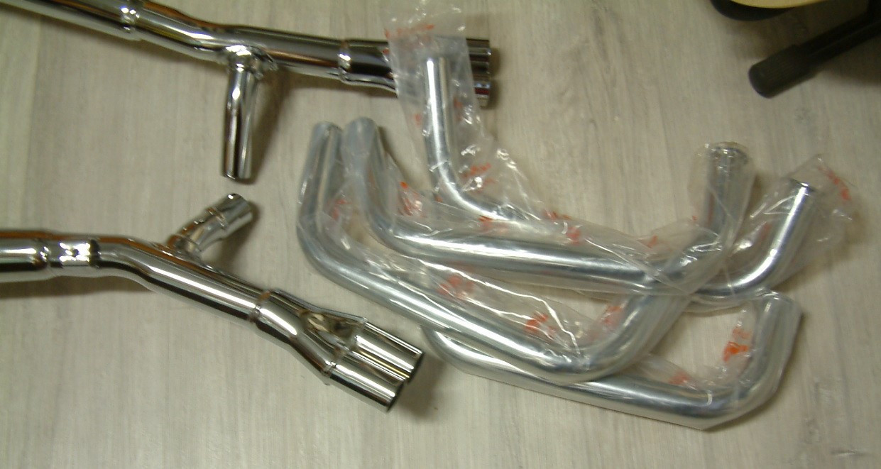 Nieuwe jama uitlaten   4 cilinder  2 in 1   honda cb  -bol dor  -750 -900