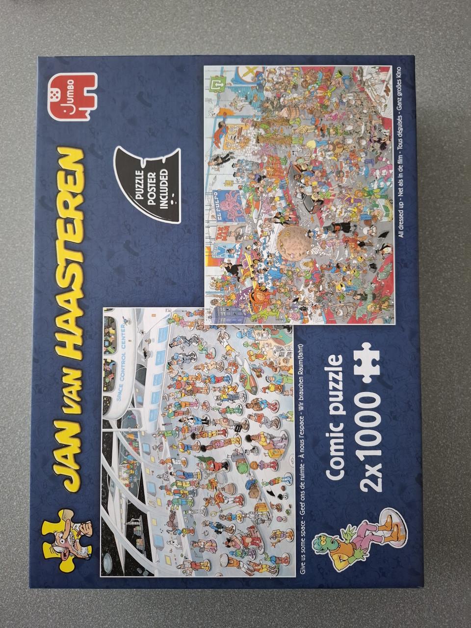 Jan van Haasteren puzzel  2 x 1000 stukjes