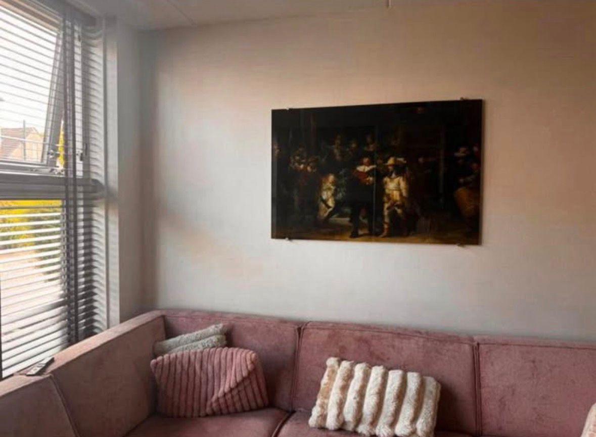 De  nachtwacht op plexiglas