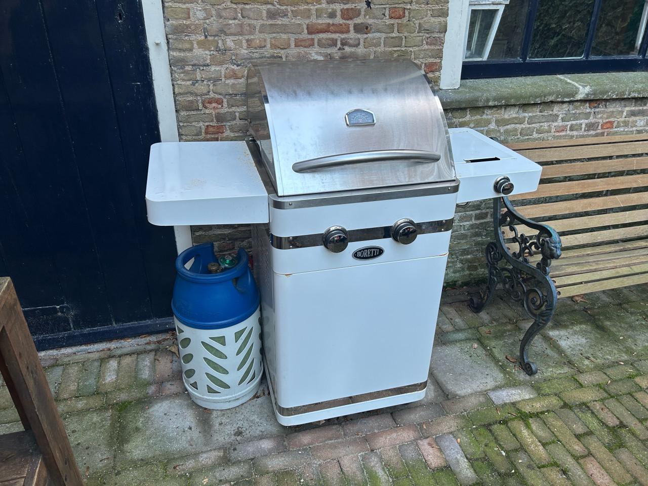 Boretti Bernini gasbarbecue, wit