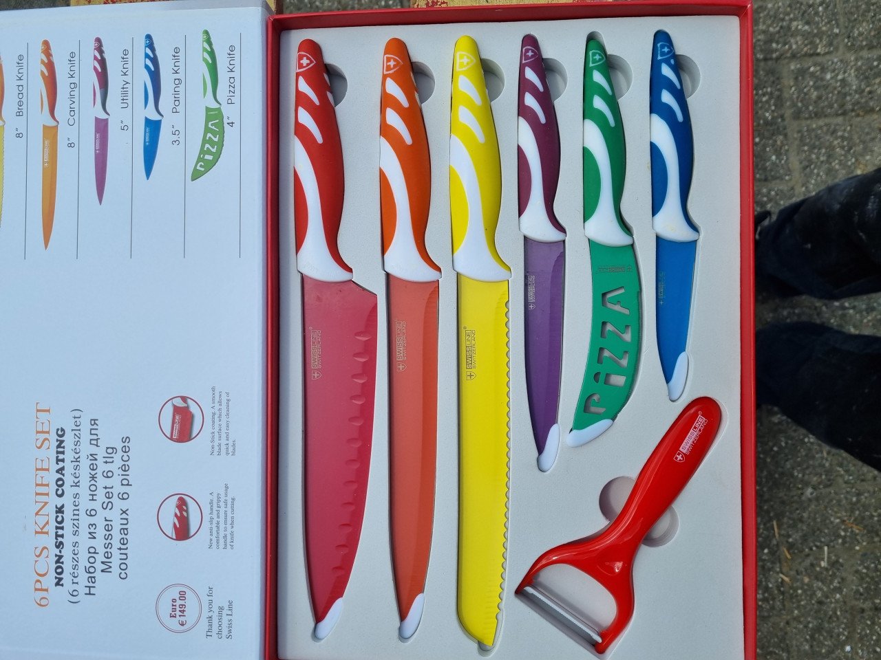 Swiss Line keukenmessenset