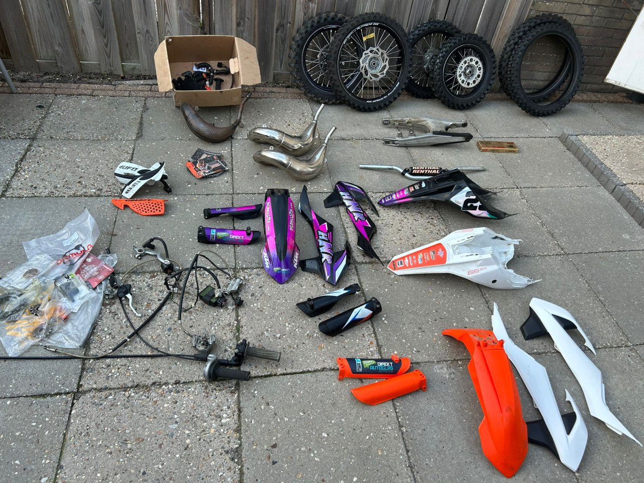 Onderdelen ktm sx 65 cc