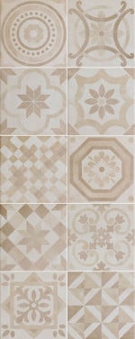 3030-388 Decortegel mix Icon Beige, 20x20 cm, van € 77,50/m² voor