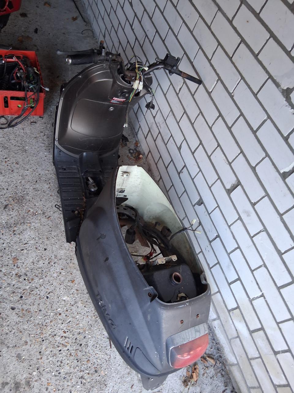 Riva onderdelenscooter