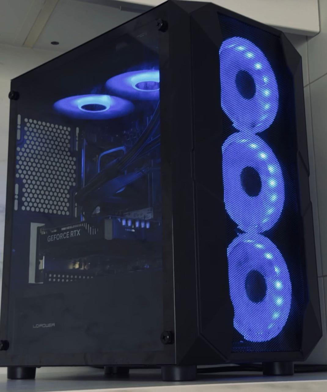 Game pc - RTX 4060 8GB - Kingston M.2  1000GB SSD - I5 - 16GB Watergekoeld